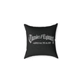 Thunder//Lightning | Square Poly Canvas Pillow