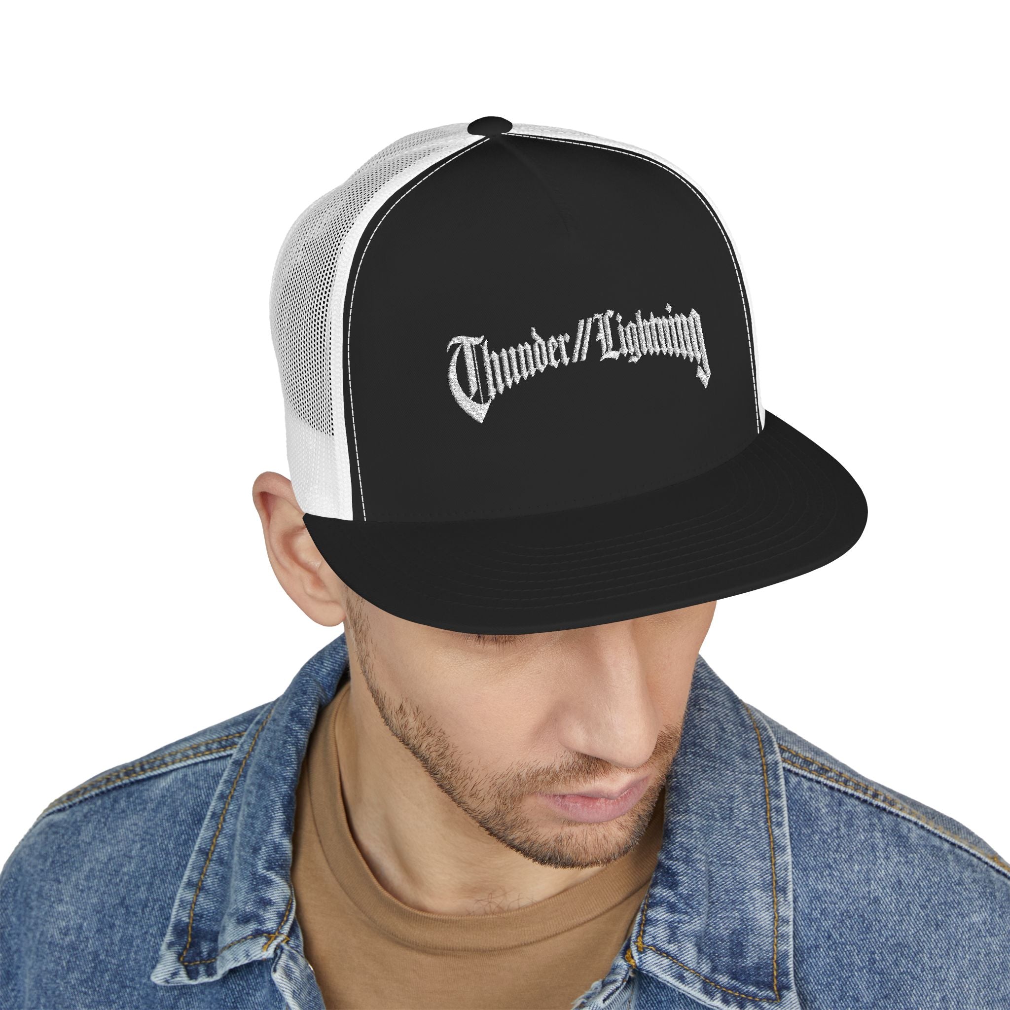 Thunder//Lightning | 5 Panel Trucker Cap